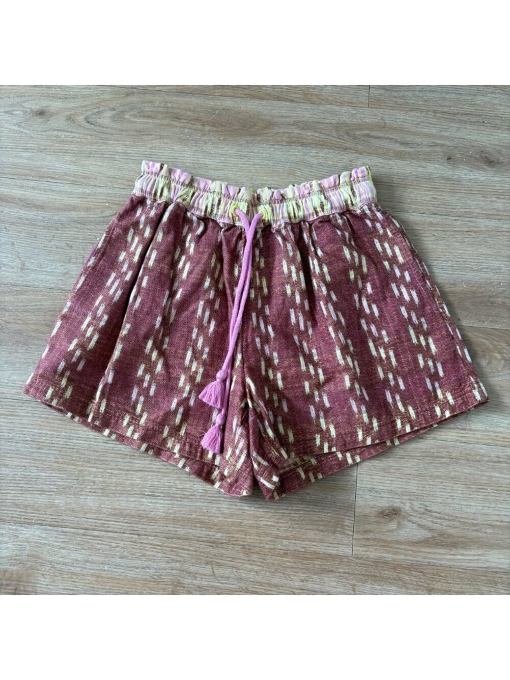 Aerie Jaquard Knit High Waisted Pull On Shorts Multi NEW Women’s Size S